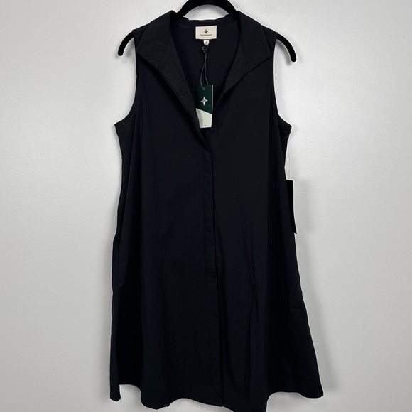 TUCKERNUCK Black Sleeveless Charlie Dress Size XS NEW - Picture 8 of 12